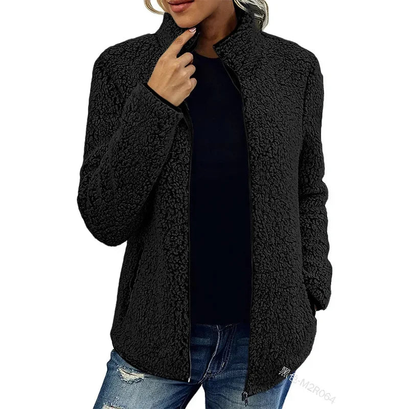 Fleecejacke Damen – Weiche & Warme Outdoorjacke Tryne