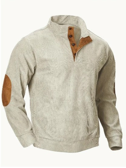 Heren Trui met Lange Mouwen – Comfortabel en Warm voor Herfst & Winter