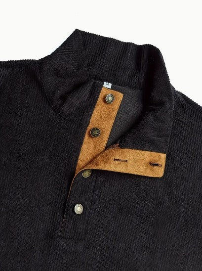 Heren Trui met Lange Mouwen – Comfortabel en Warm voor Herfst & Winter