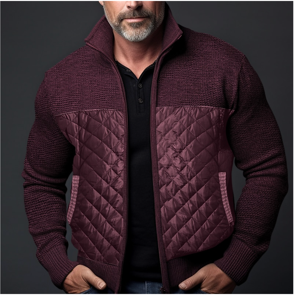 Casual Herenjas voor Herfst & Winter – Warm & Comfortabel