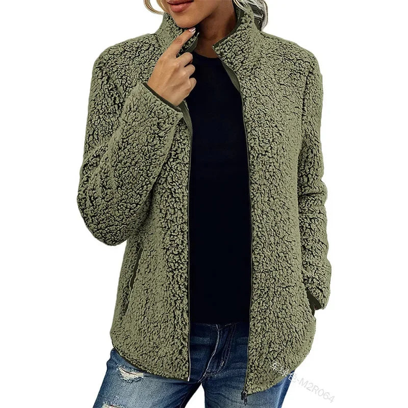 Fleecejacke Damen – Weiche & Warme Outdoorjacke Tryne