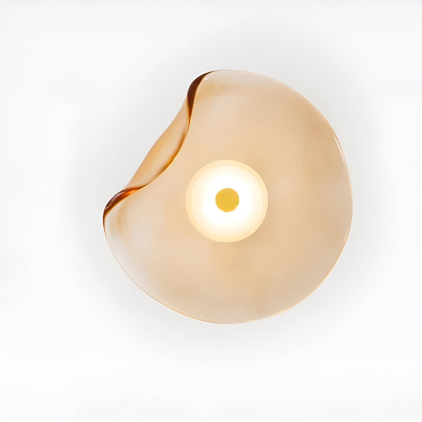 Moderne Glas Scandinavische Minimalistische LED Wandlamp – Sfeervolle Wandverlichting voor Interieurs