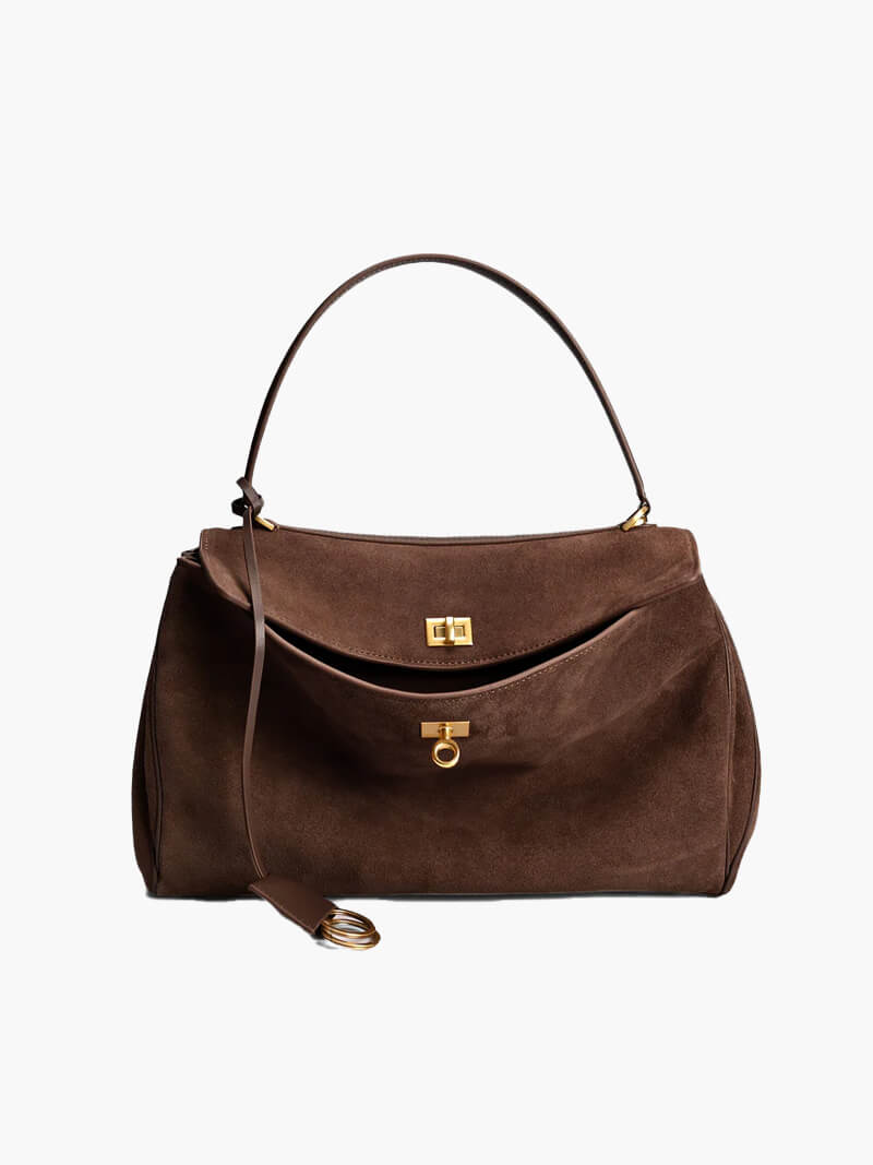 Schicke Handtasche aus veganem Wildleder – Zeitlose Klasse für jeden Anlass