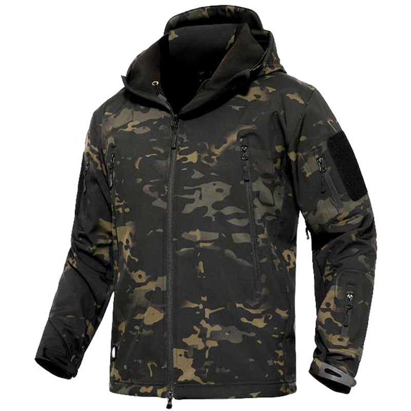 Tactische Softshell Jas voor Heren – Waterdicht & Winddicht Outdoorjack
