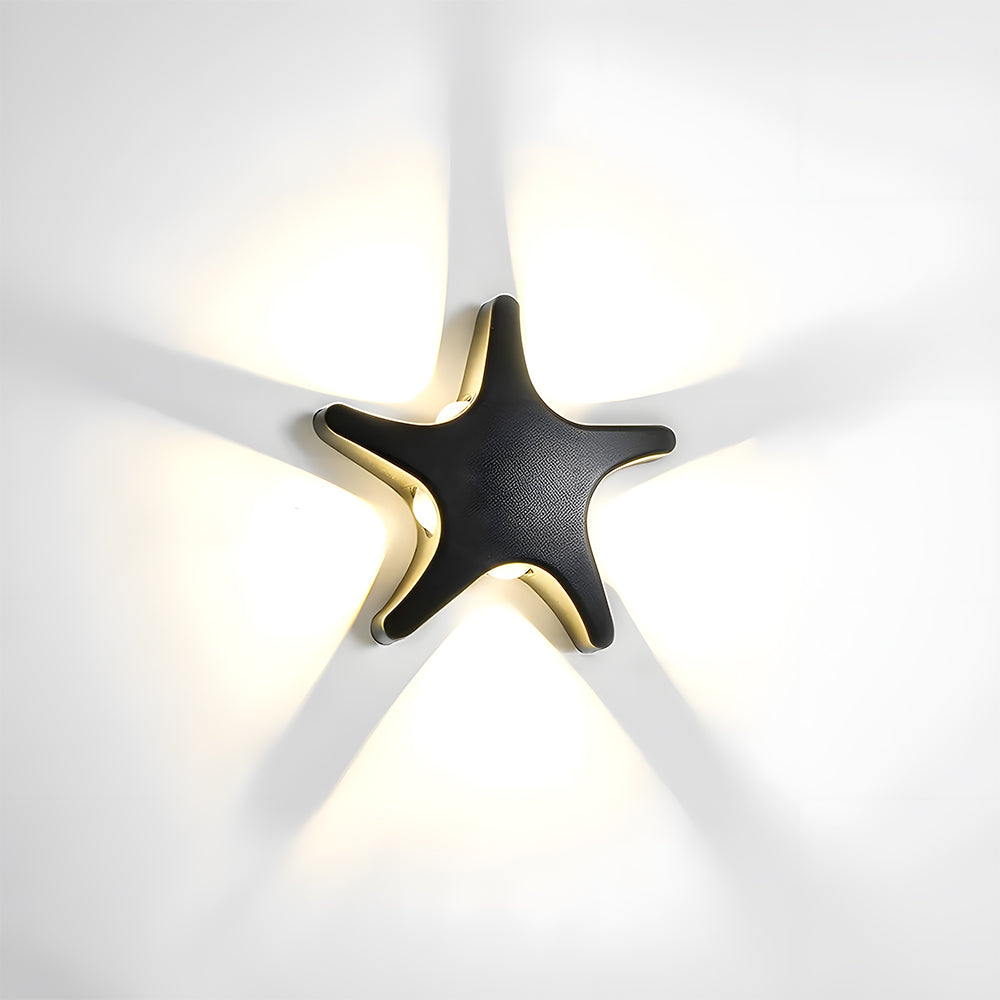 Creative Star Shape LED Outdoor Wall Light