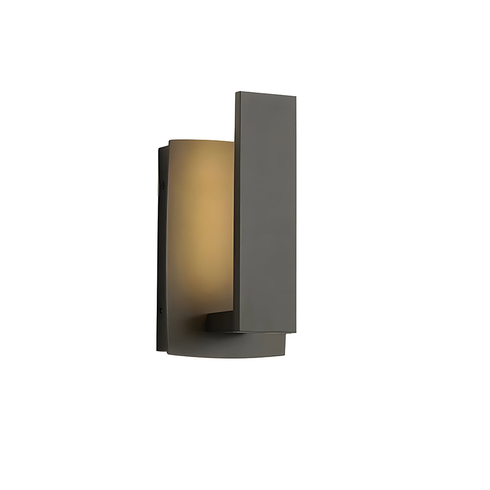 Contemporary Outdoor Stylish Square Wall Light