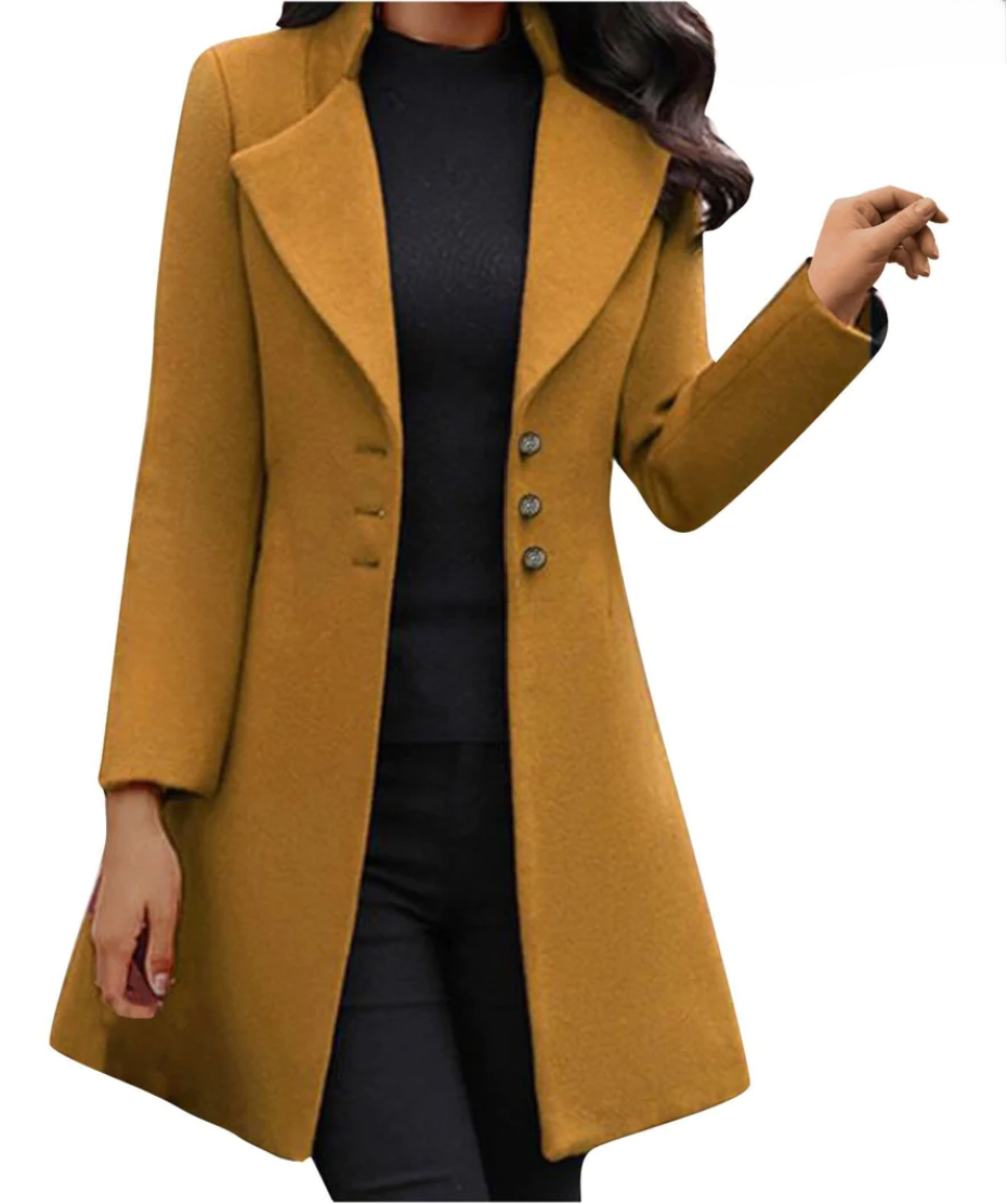 Elegante Italiaanse Dames Trenchcoat | Perfect voor Herfst en Winter