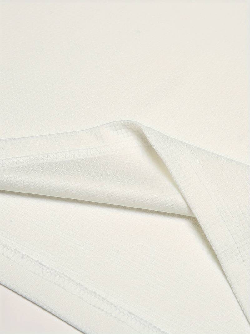 Heren Wafelshirt met Lange Mouwen en V-hals – Casual en Comfortabel