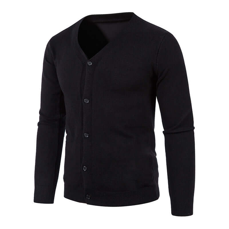 Herren Chunky Freizeitweste mit V-Ausschnitt | Warme Westen für Herbst und Winter