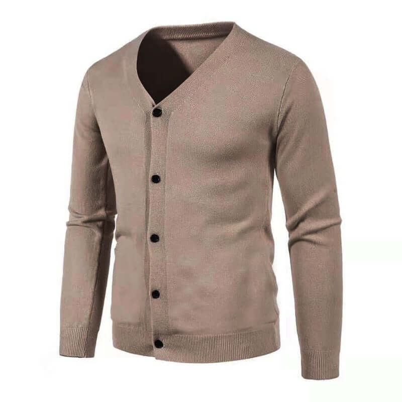 Herren Chunky Freizeitweste mit V-Ausschnitt | Warme Westen für Herbst und Winter