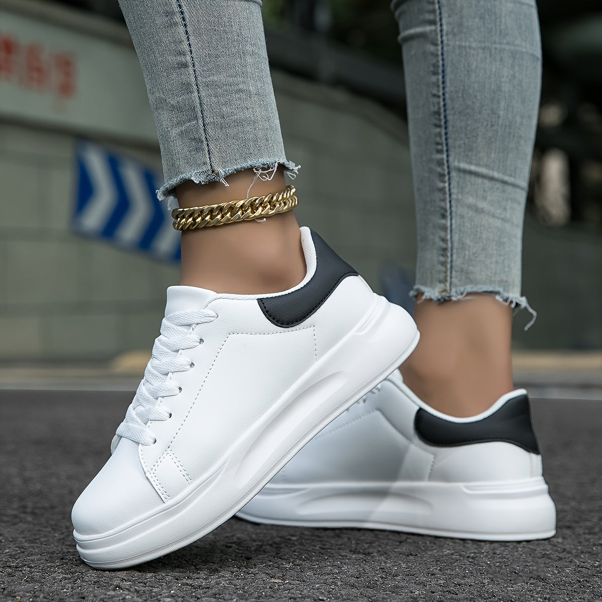 Dames Sneakers van Wit Leer – Tijdloos, Comfortabel & Veelzijdig