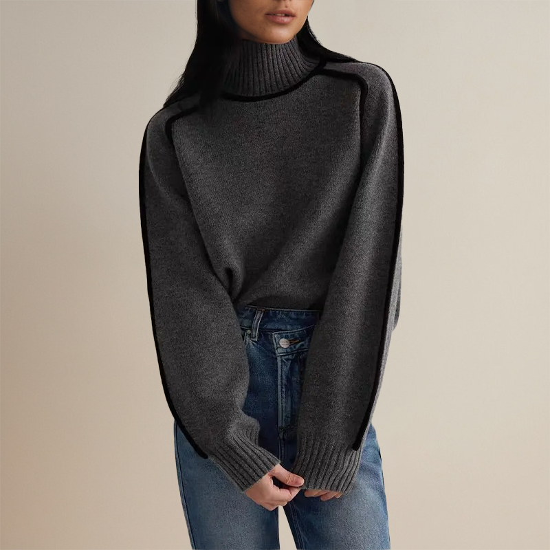 Luxe Damestrickpullover – Eleganter Gestrickter Pullover mit Zeitlosem Design