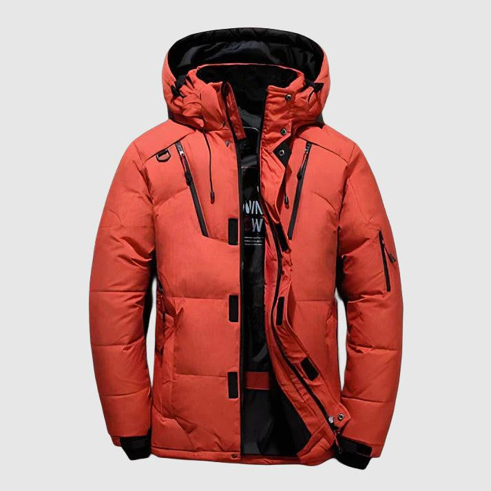 Heren Winterjas – Geïsoleerde Waterdichte Jas voor Extreme Kou