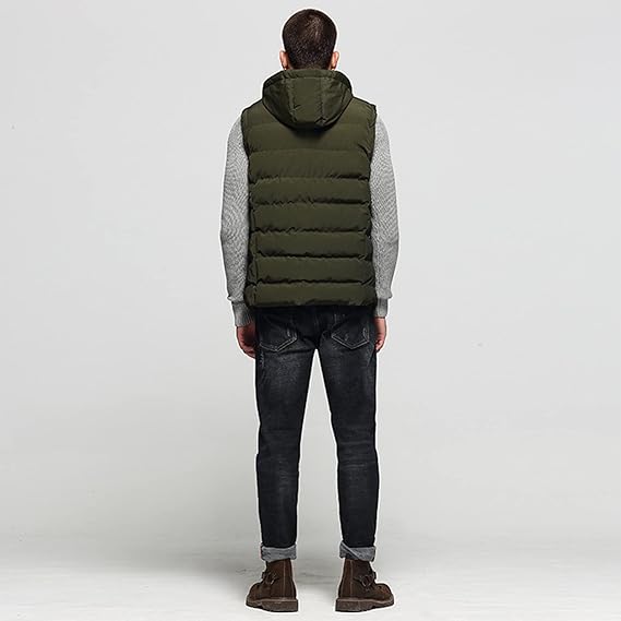 Heren gilet zonder mouwen met ruitpatroon