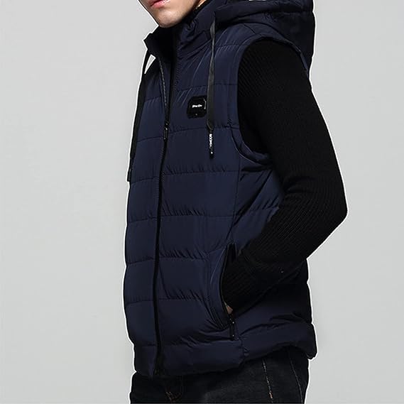 Heren gilet zonder mouwen met ruitpatroon