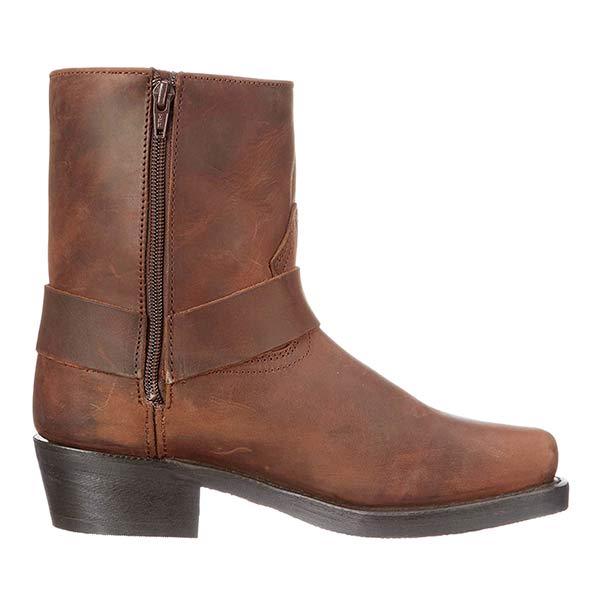 Heren Cowboylaarzen met Studs – Westernstijl met Vierkante Neus & Rits