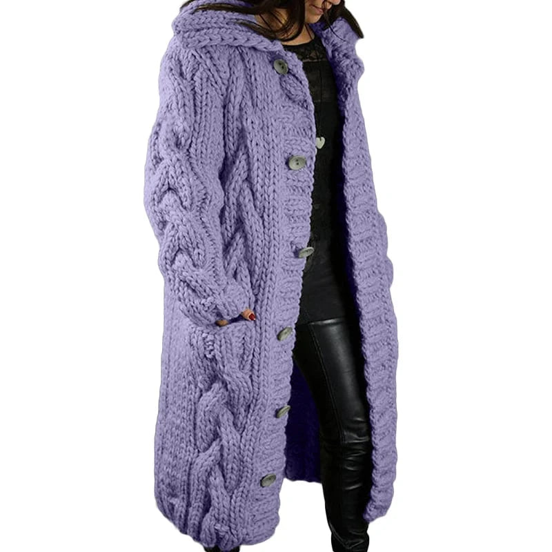 Herbst-Trenchcoat für Damen – Stilvoller langer Mantel mit Taschen-Details
