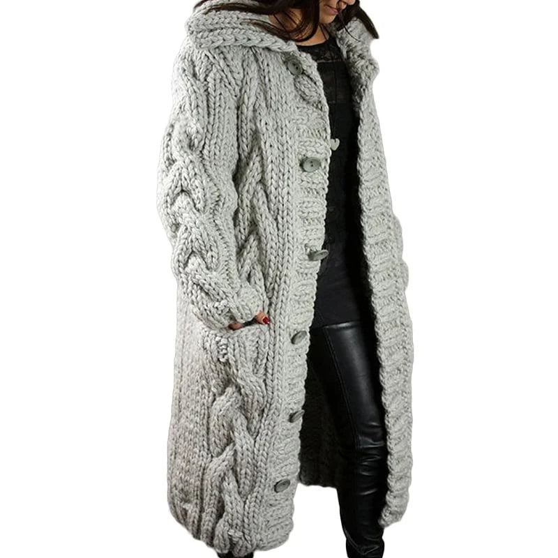 Herbst-Trenchcoat für Damen – Stilvoller langer Mantel mit Taschen-Details