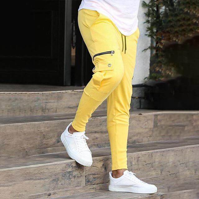 Herren-Jogginghose aus Baumwolle – Bequem mit Kordelzug und Taschen