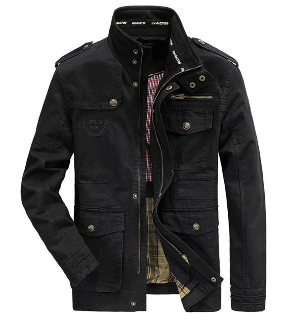 Herrenjacke mit mehreren Taschen – nachhaltig und leichtgewicht