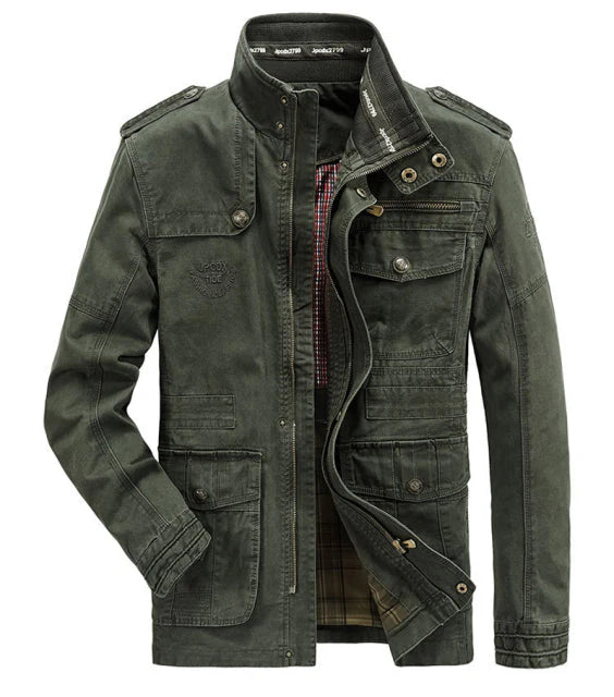 Herrenjacke mit mehreren Taschen – nachhaltig und leichtgewicht