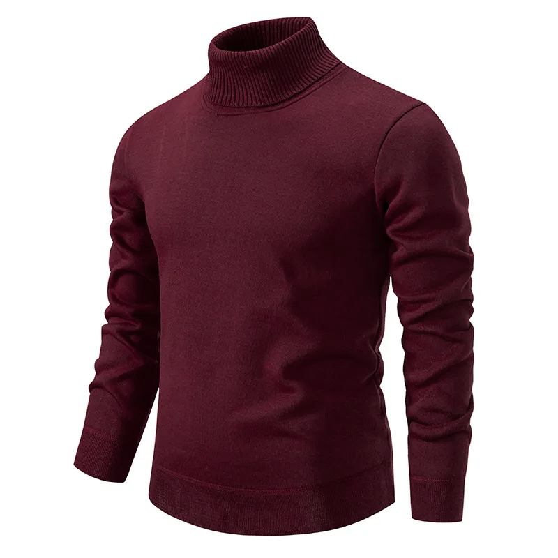 Damen Rollkragenpullover aus 100% Baumwolle mit skandinavischem Stil
