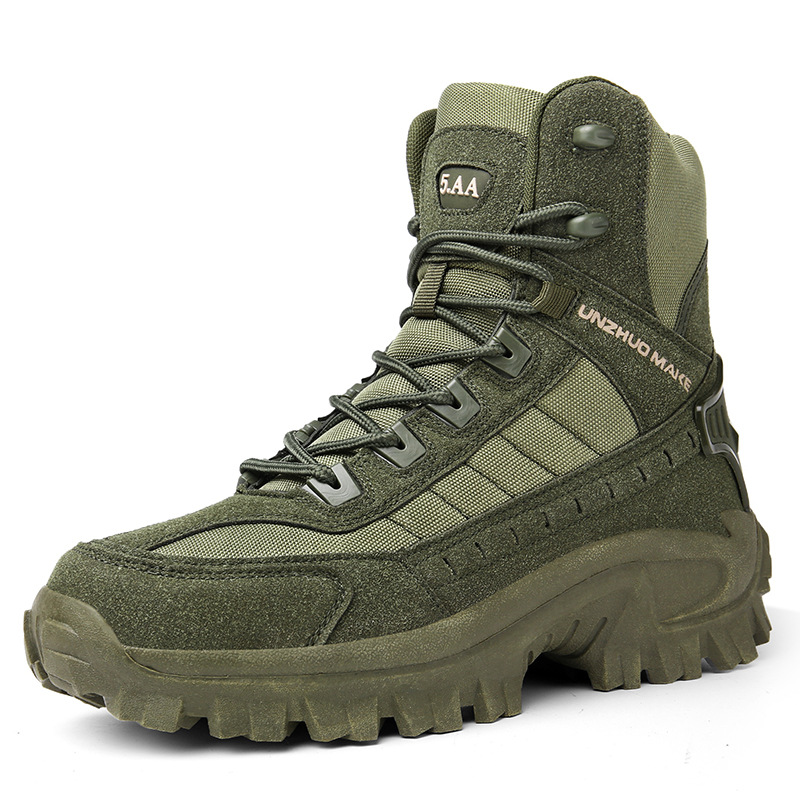 Waterdichte Werklaarzen voor Heren – Outdoor Veiligheidslaarzen met Grip en Comfort
