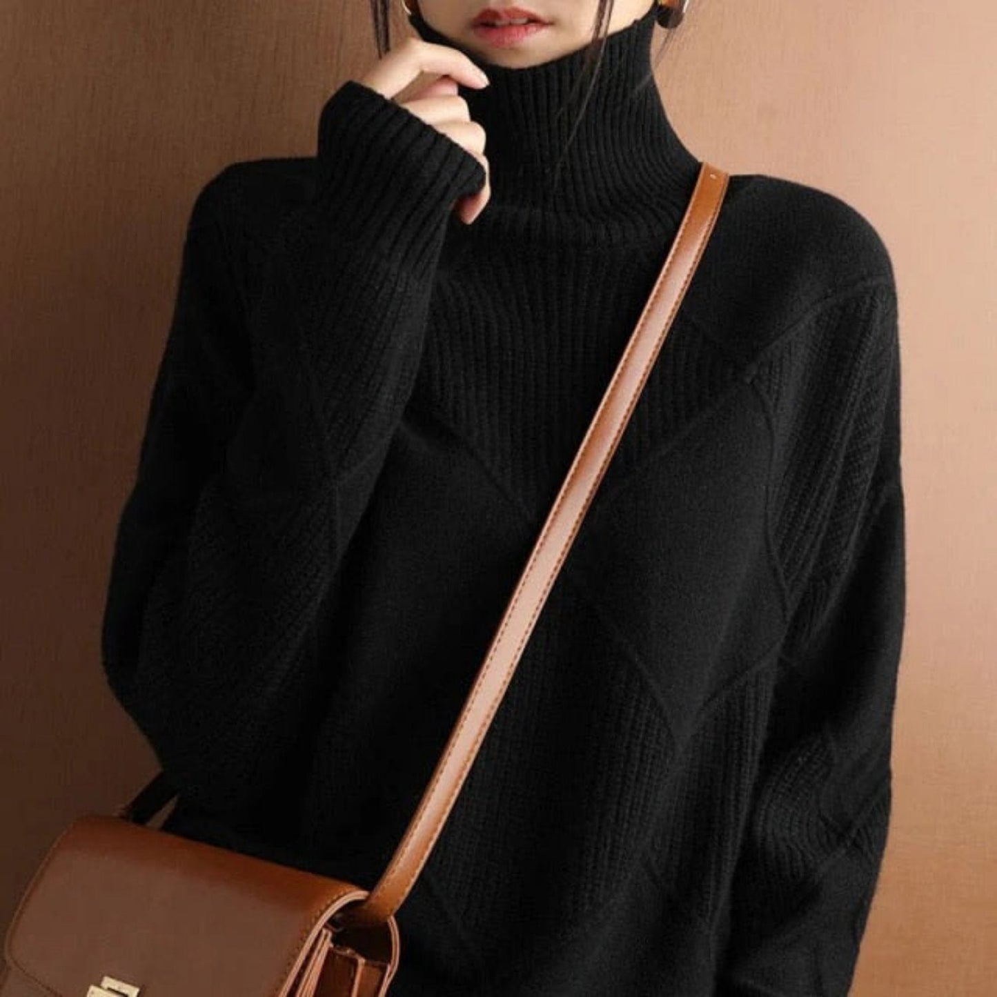 Dames Coltrui van Katoen – Klassiek & Warm voor Herfst/Winter