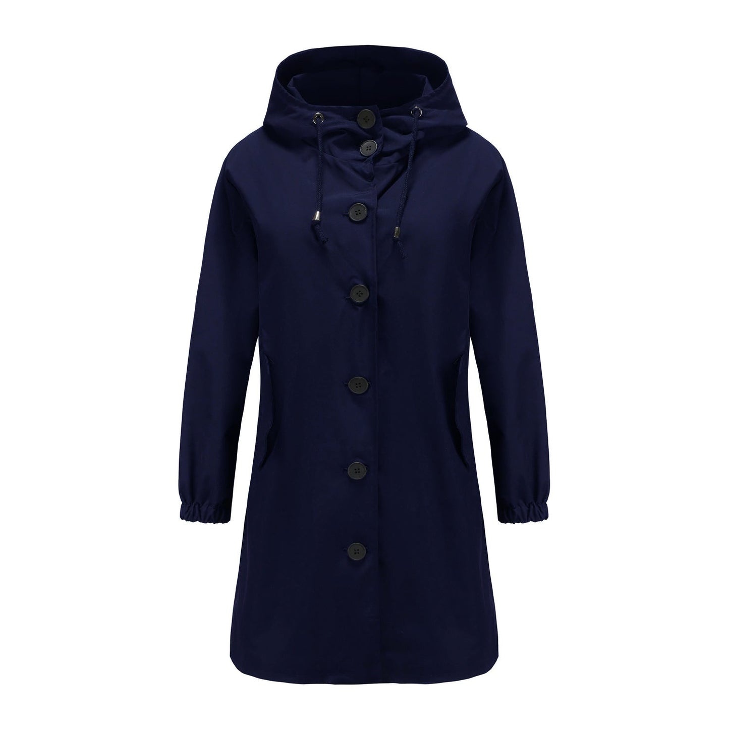 Dames Waterdichte Regenjas met Capuchon