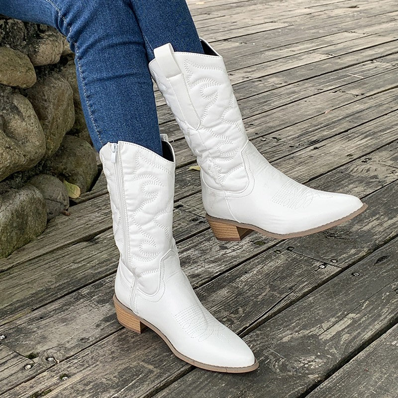 Western Stiefeletten Damen mit Absatz – Lässig & Stilvoll