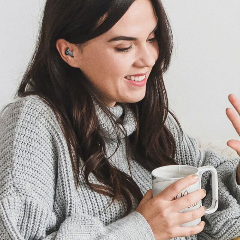 Draadloze Oordopjes Bluetooth met Ruisonderdrukking - 24 Uur Accuduur