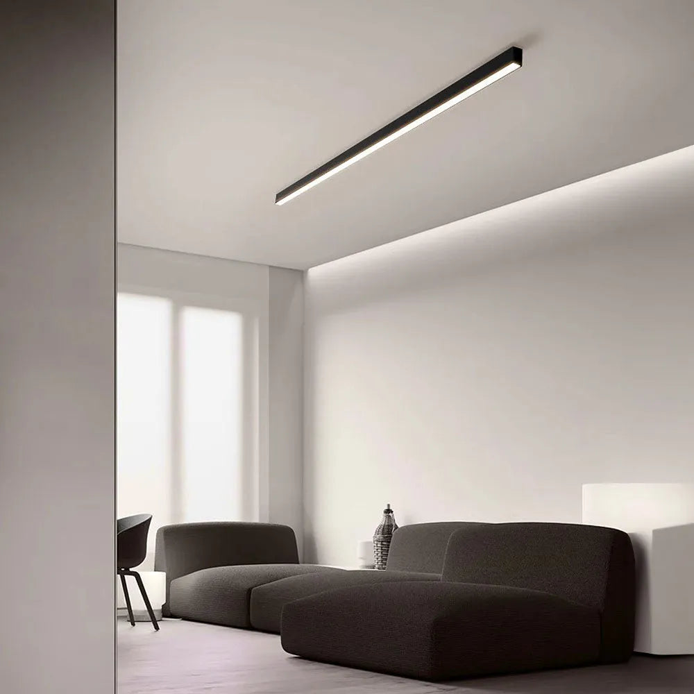 Moderne Minimalistische LED Plafondlamp – Langwerpig Design voor Woonkamer en Slaapkamer