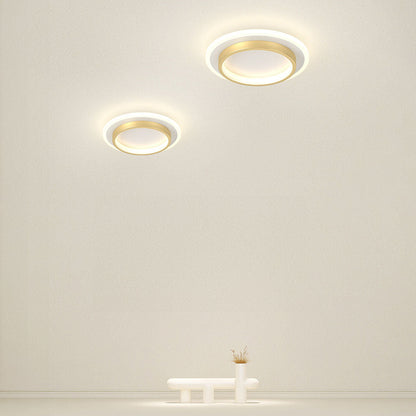 Round Metal Acrylic LED Hallway Ceiling Lights