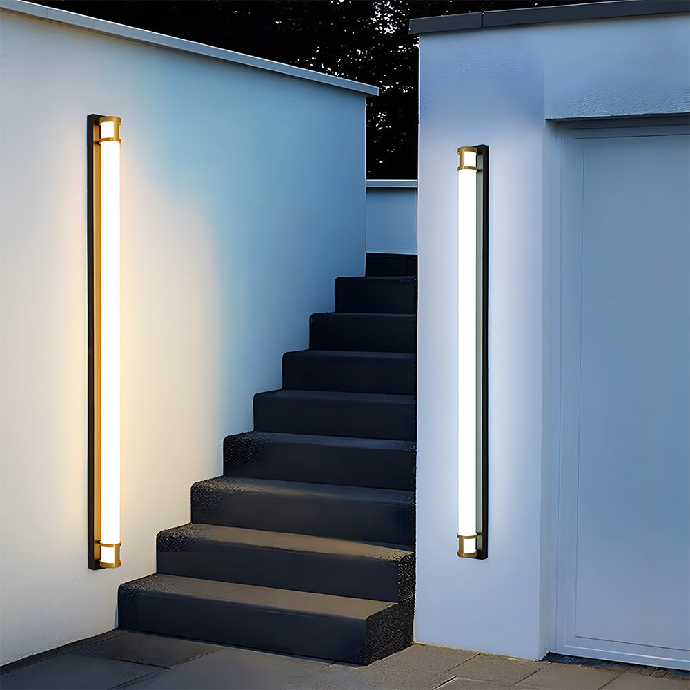 Wasserdichte LED Außenwandleuchten – IP65 Lange Beleuchtung für Garten und Villa