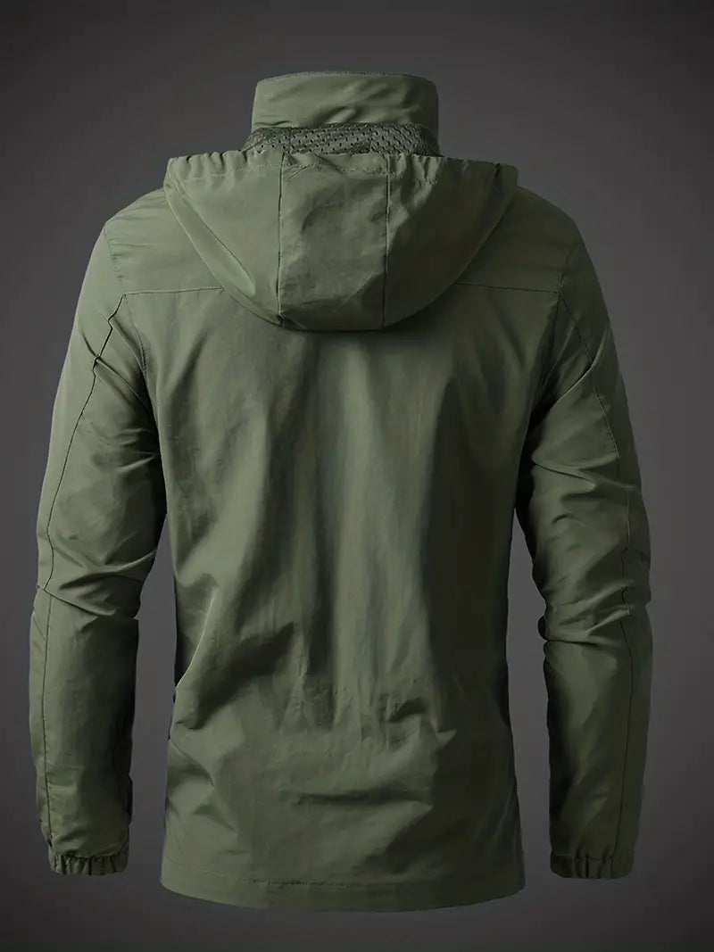 Water- en Winddichte Heren Outdoor Jas – Ademend & Lichtgewicht