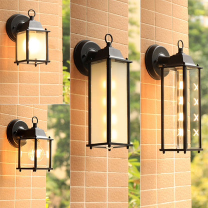 IP44 Retro Vintage Aluminum Wall Lights For Outdoor