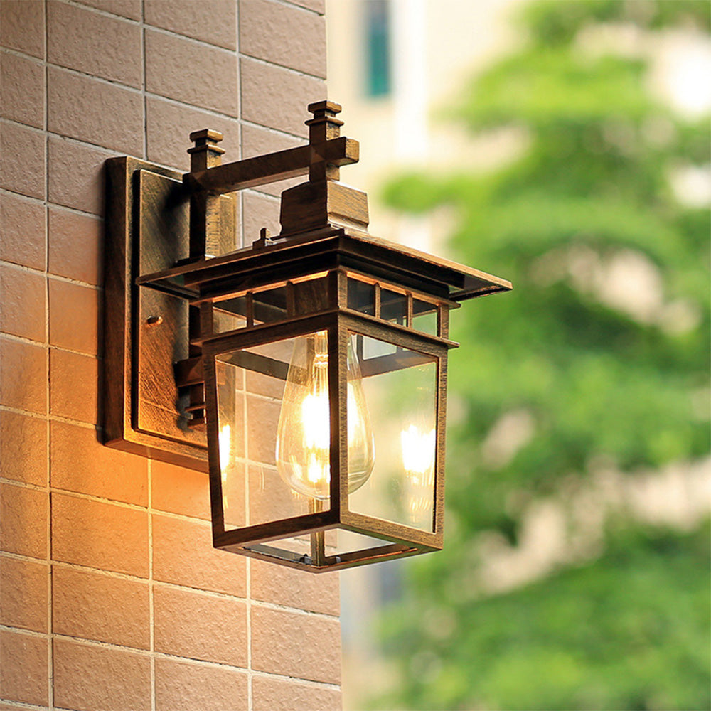 IP44 Rustieke Vintage Buitenlamp – Aluminium Wandlamp met Klassieke Uitstraling