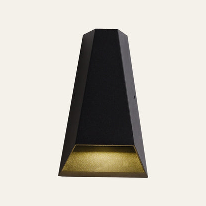 IP65 Geometric Modern Aluminum Black LED Outdoor Wall Lights