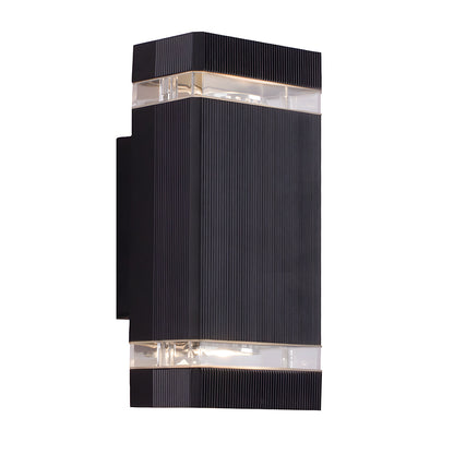 Modern IP65 Black Up Down Outdoor Wall Light