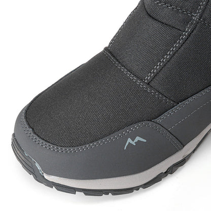 Dames Winter Laarzen met Zijrits - Waterdichte, Antislip, Duurzame Sneeuwlaarzen met Warme Voering