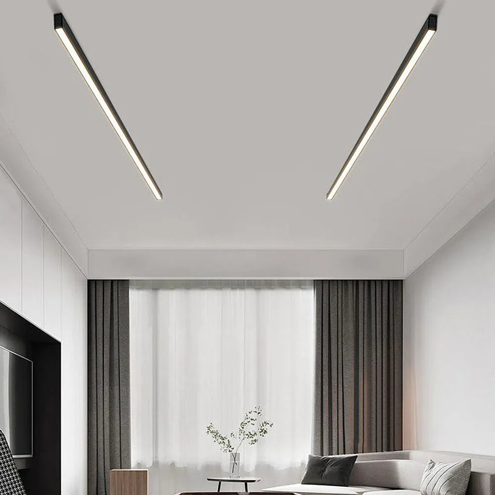 Moderne Minimalistische LED Plafondlamp – Langwerpig Design voor Woonkamer en Slaapkamer