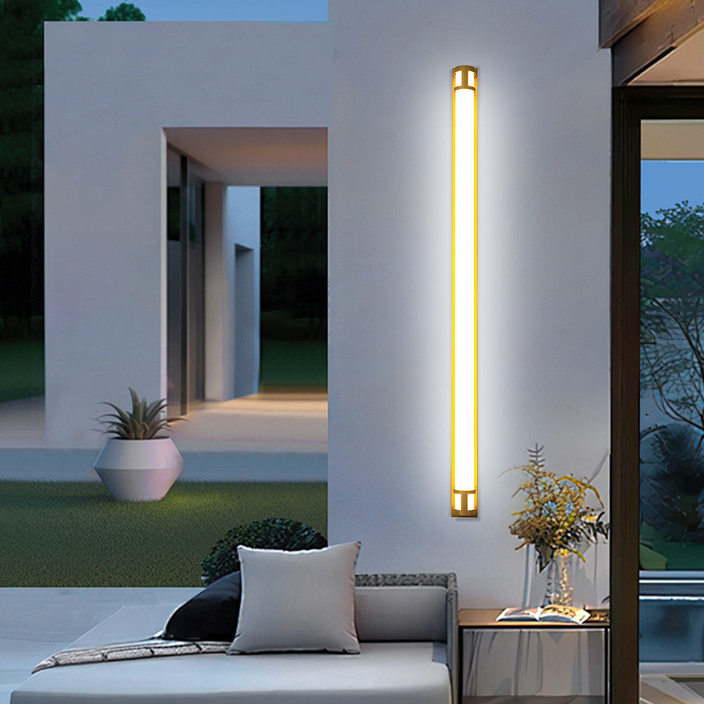 Wasserdichte LED Außenwandleuchten – IP65 Lange Beleuchtung für Garten und Villa