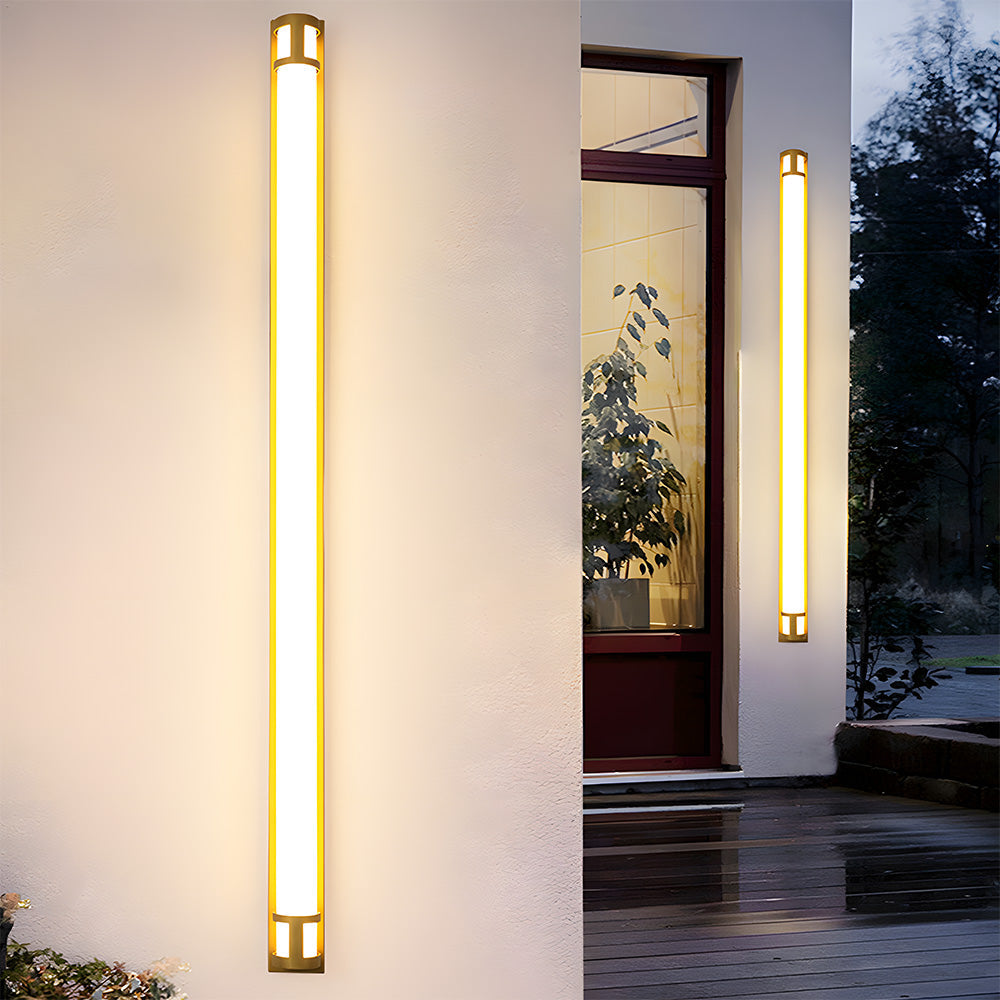 Wasserdichte LED Außenwandleuchten – IP65 Lange Beleuchtung für Garten und Villa