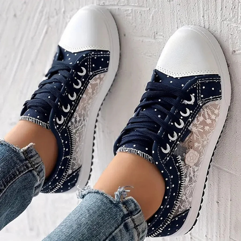 Caro | Comfortabele Wandelschoenen Dames met Brede Pasvorm