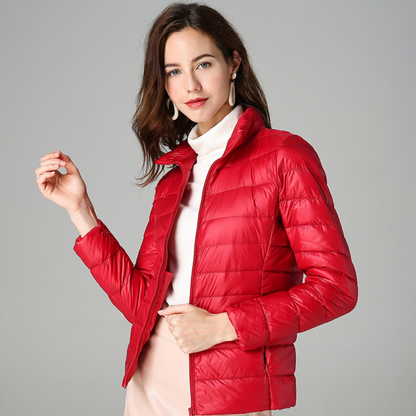 Dames Donsjas – Lichtgewicht, Warm & Waterafstotend Design