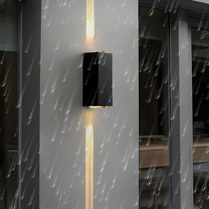IP65 Industriële Aluminium Zwarte LED Buitenwandlampen