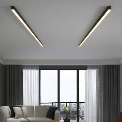 Moderne Minimalistische LED Plafondlamp – Langwerpig Design voor Woonkamer en Slaapkamer