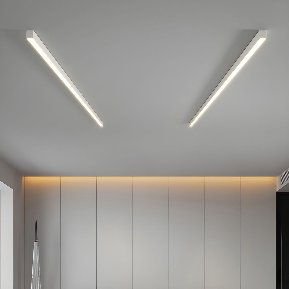 Moderne Minimalistische LED Plafondlamp – Langwerpig Design voor Woonkamer en Slaapkamer