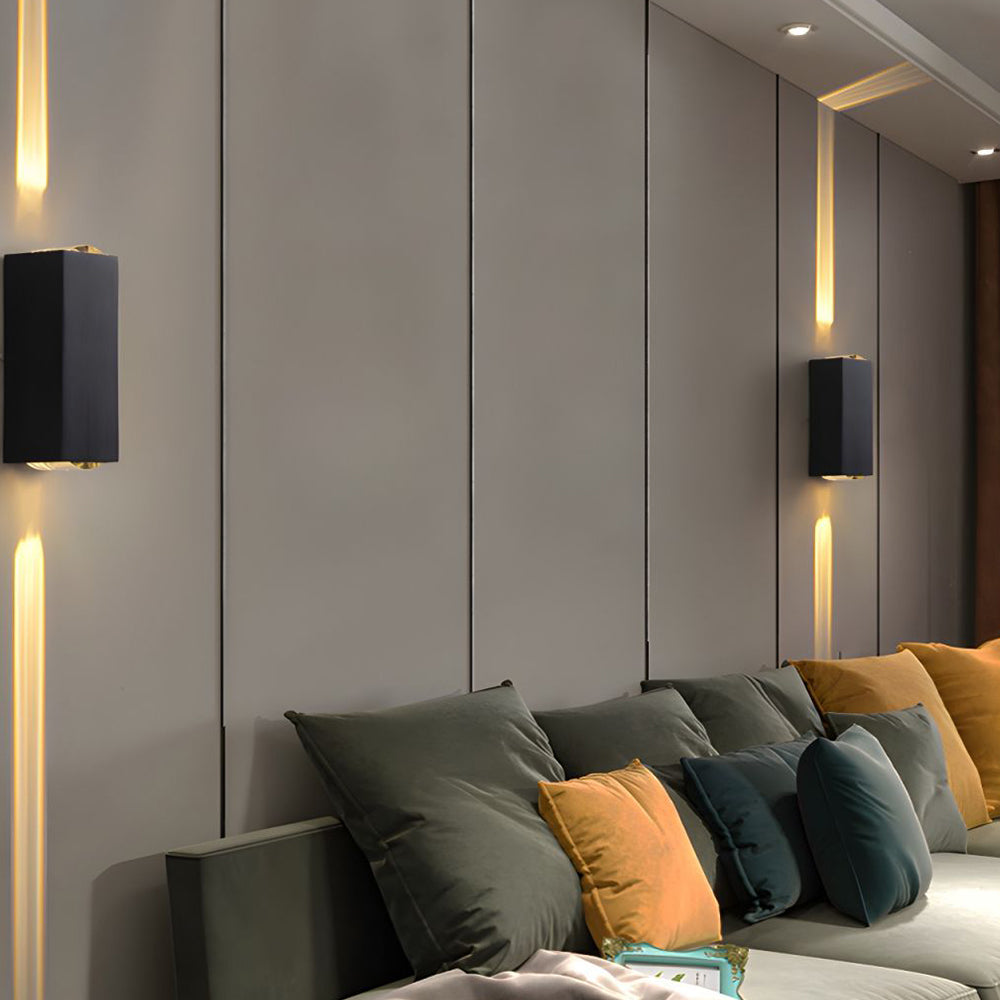 IP65 Industriële Aluminium Zwarte LED Buitenwandlampen