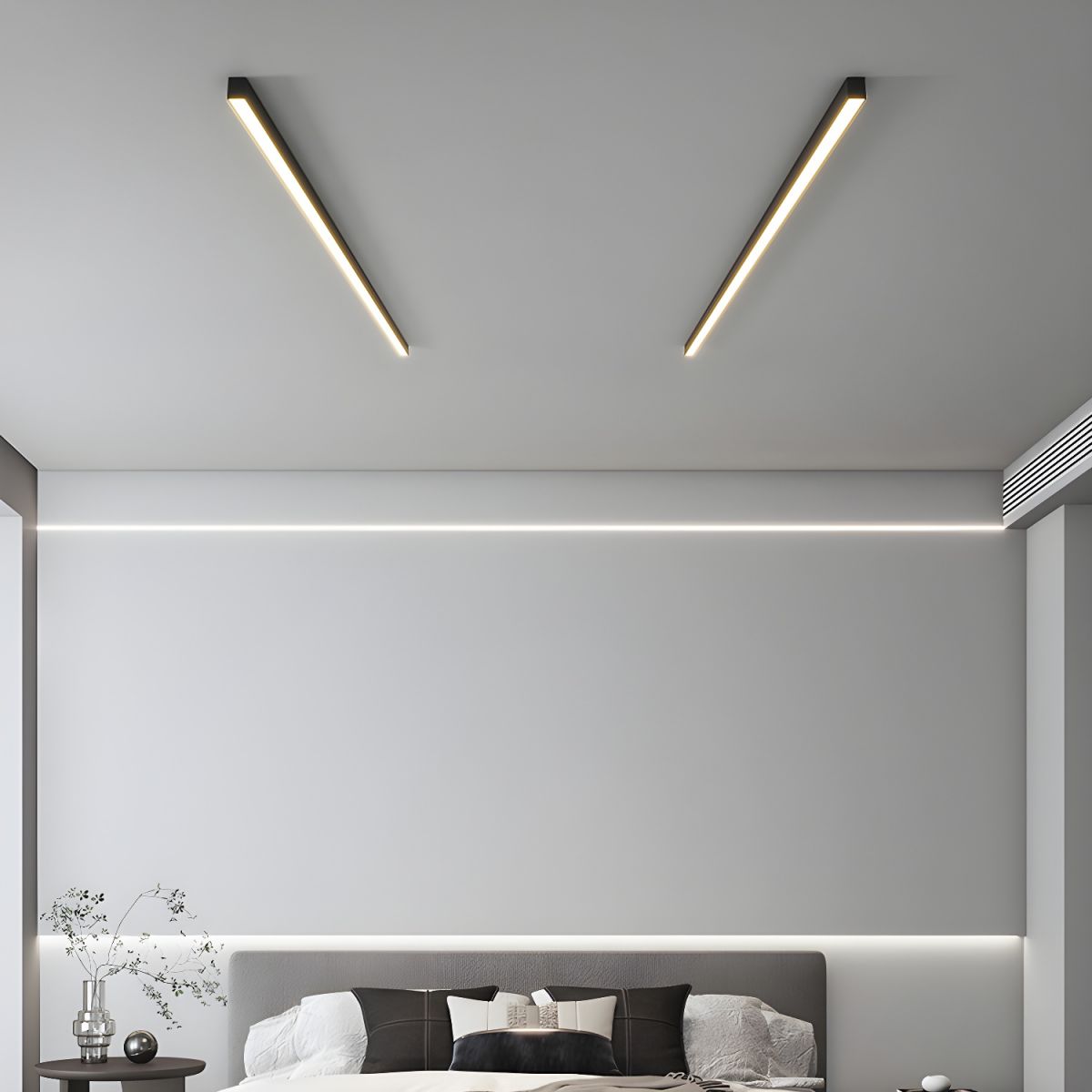 Moderne Minimalistische LED Plafondlamp – Langwerpig Design voor Woonkamer en Slaapkamer